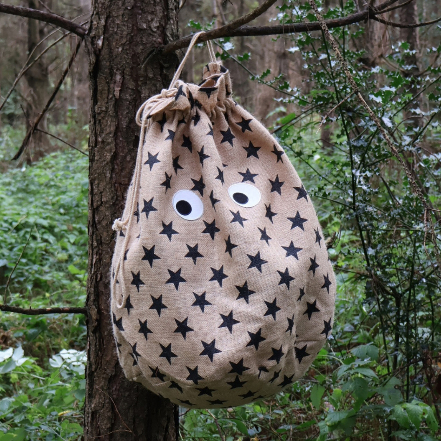 Petra Boase Star Sack with googly eyes