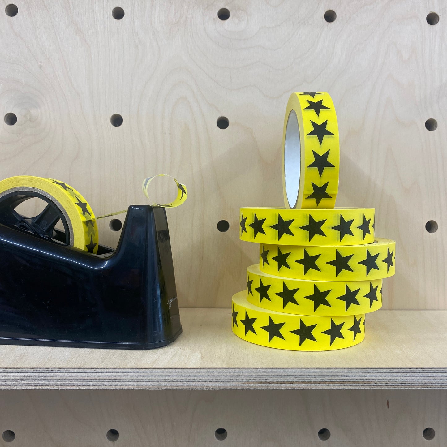 Petra Boase | Yellow star print paper tape made in the UK