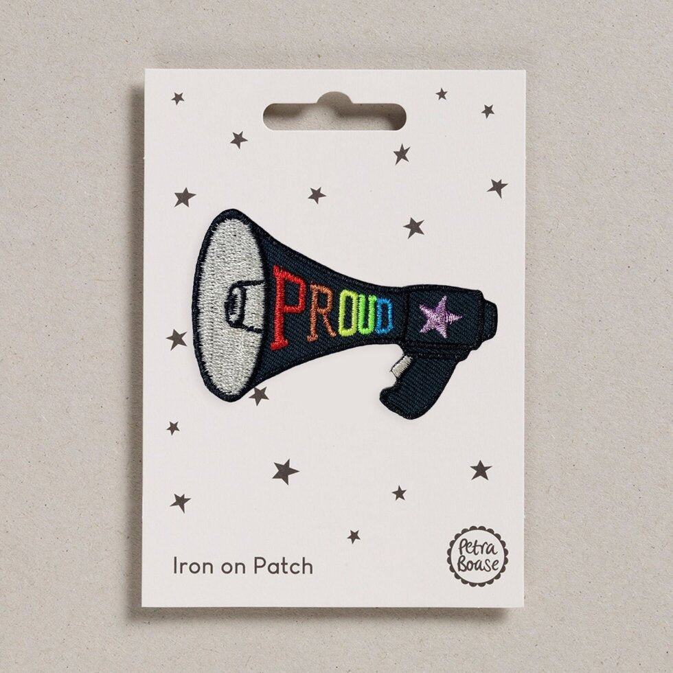 Proud Iron on patch | Petra Boase