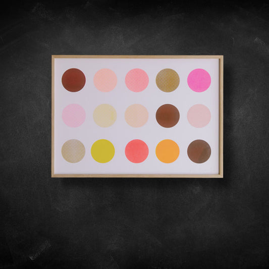 Limited Edition Riso Recipe Print A3 - Spots