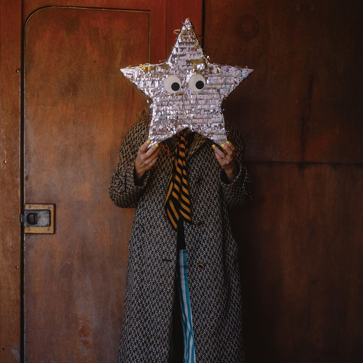 Pair of Large Googly Eye Iron on Patches