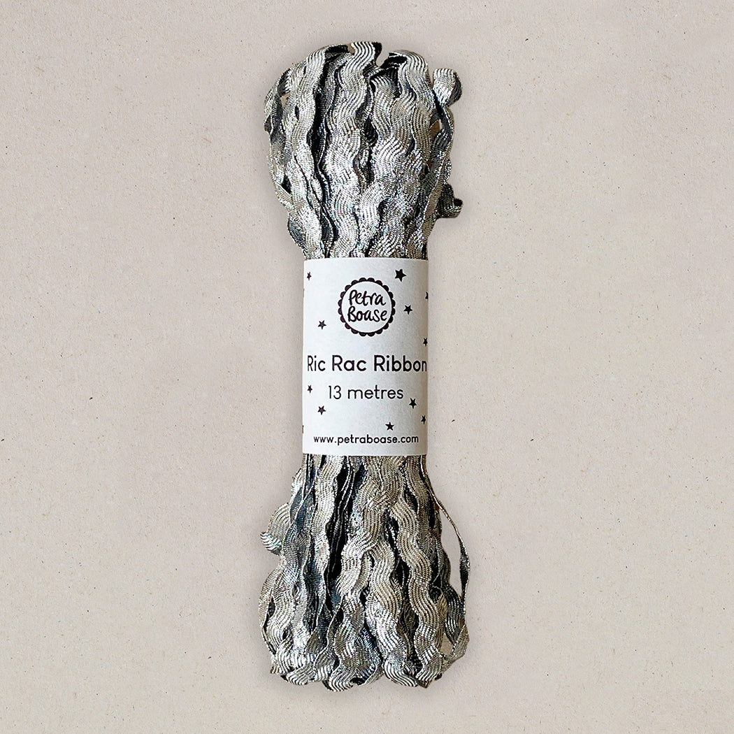 Silver_Ric_Rac_Ribbon | Petra Boase