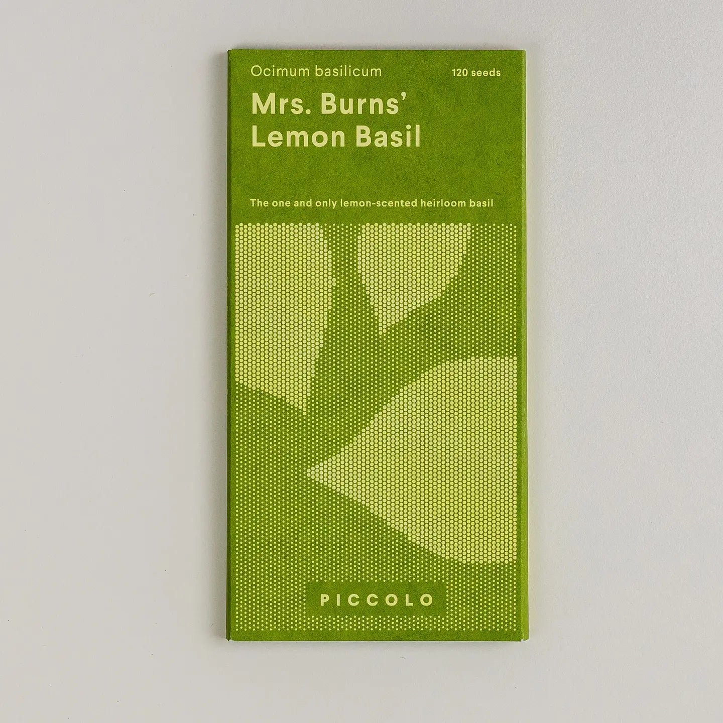 Mrs Burn's Lemon Basil Seeds | Piccolo