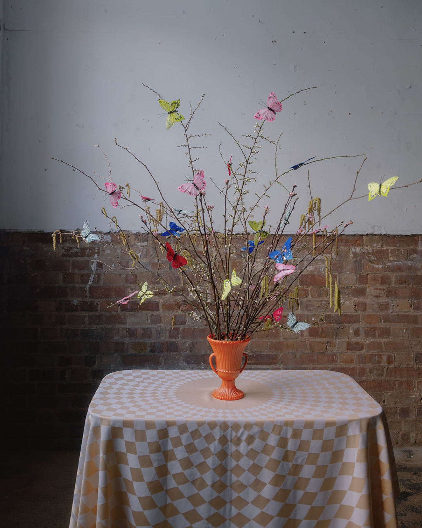 Set of 10 Feather Bird and Butterfly Clip On Decorations