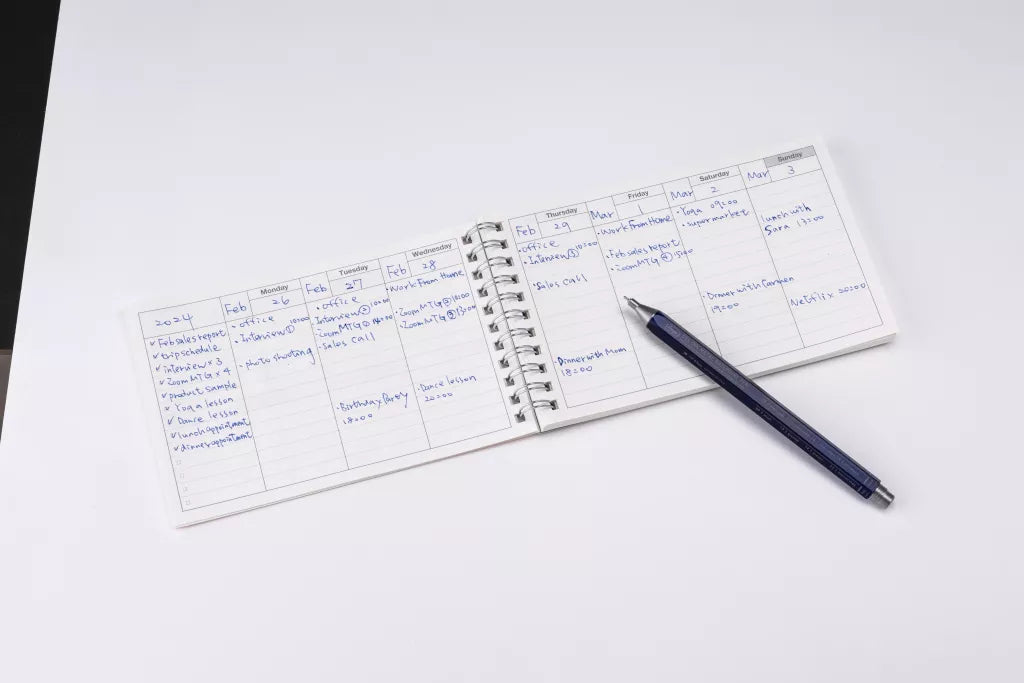 Orange Weekly Planner - Undated