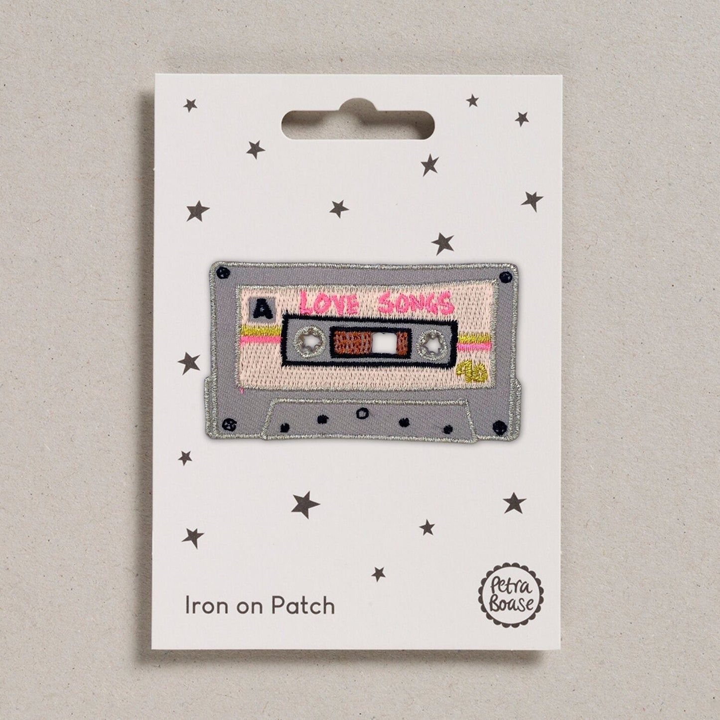 Iron on Patch - Love Tape