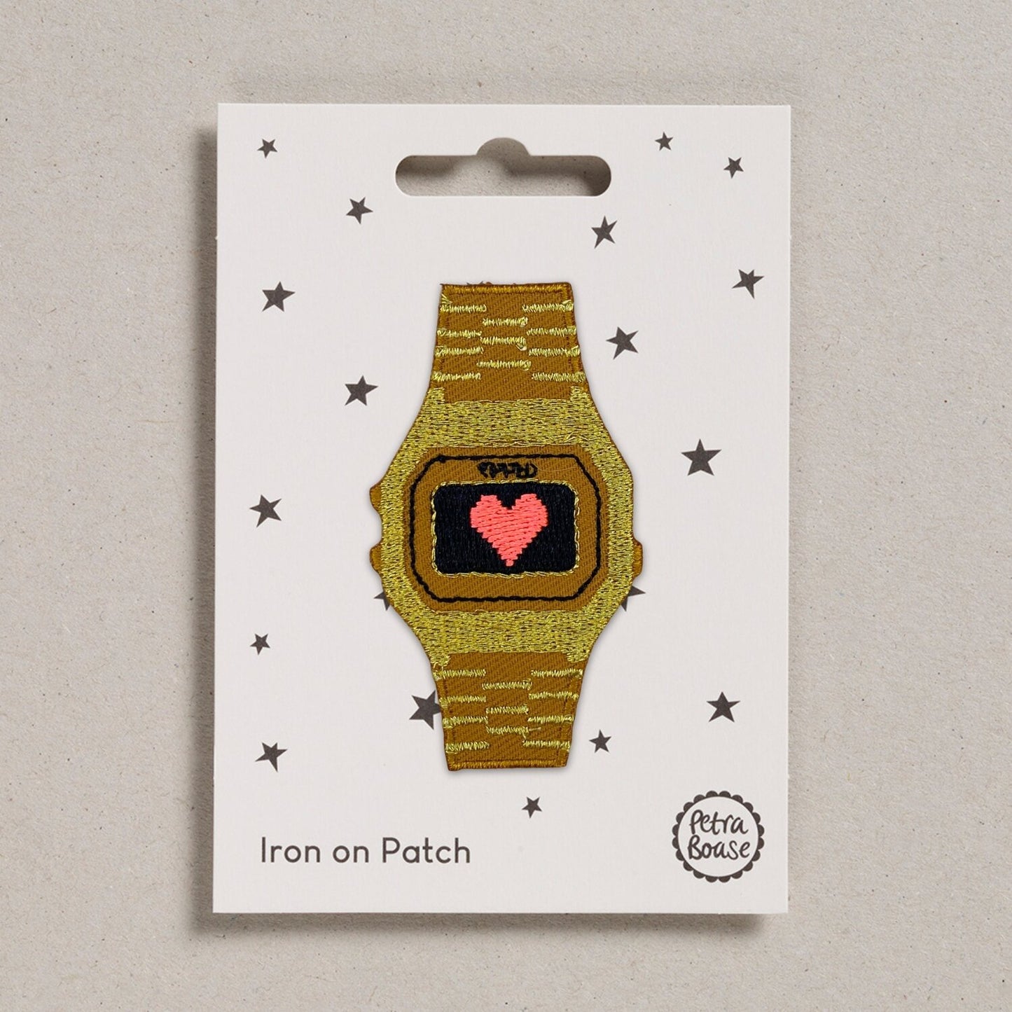 Iron on Patch - Love Watch