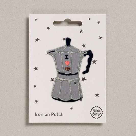 Iron on Patch - Moka Pot