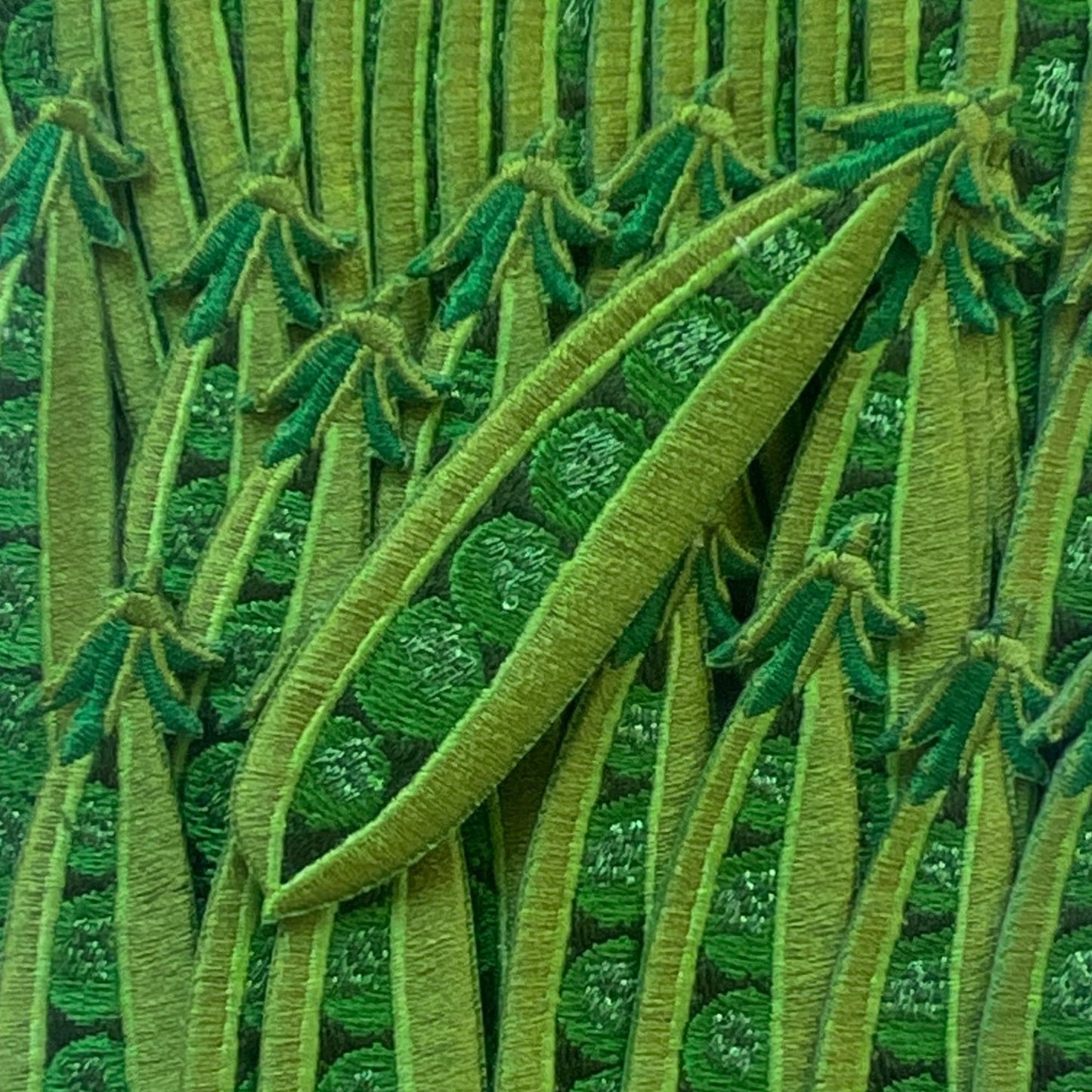 peapod iron on patch close up | Petra Boase