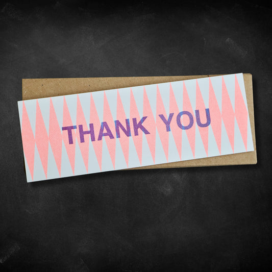 Skinny Thank You Cards - Diamond