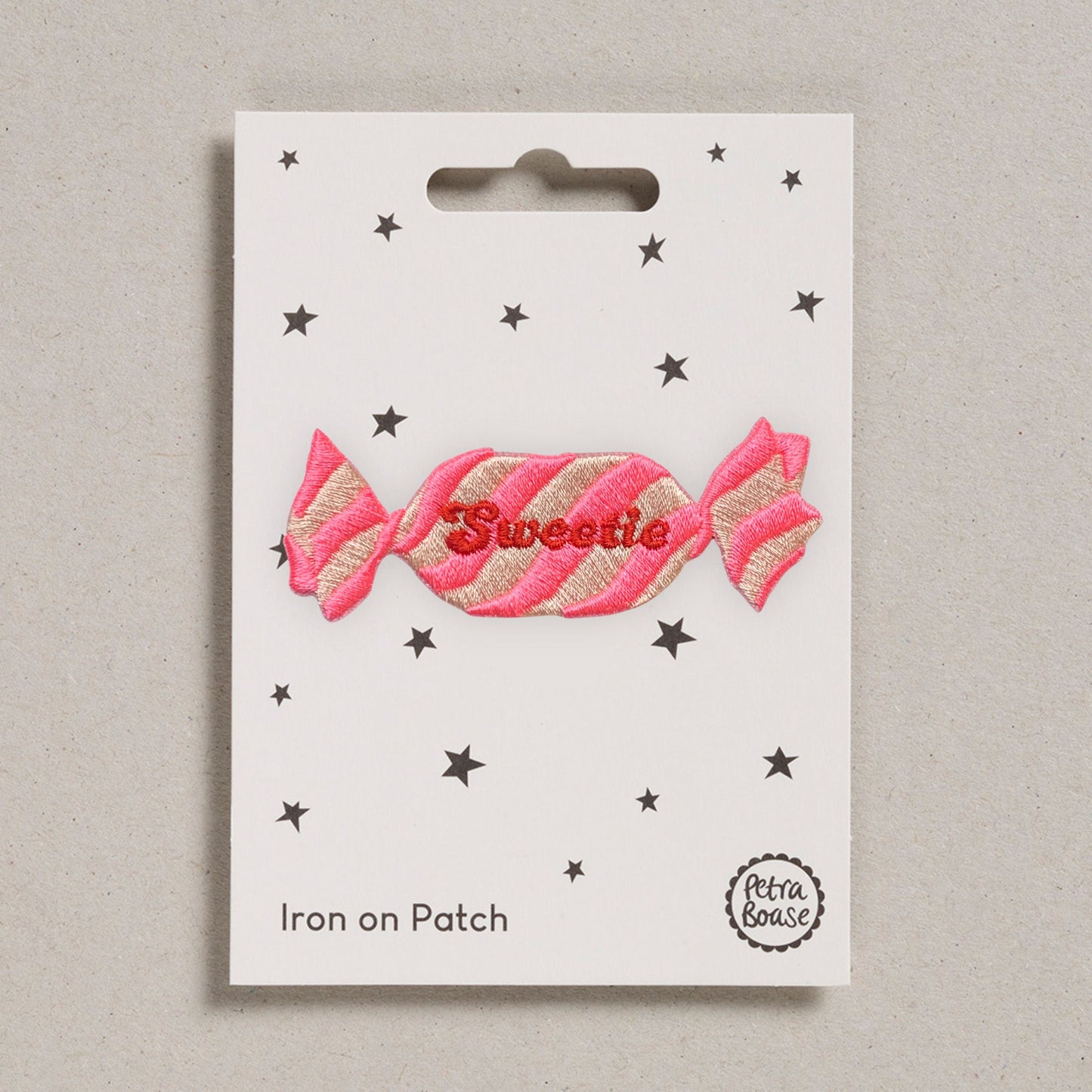 Retro Sweetie Iron on Patch