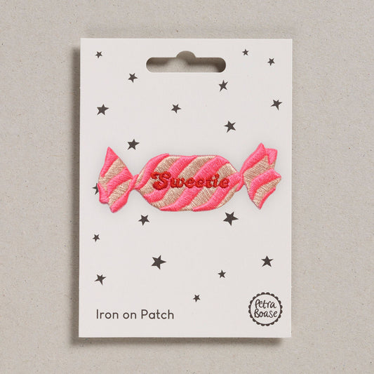Retro Sweetie Iron on Patch