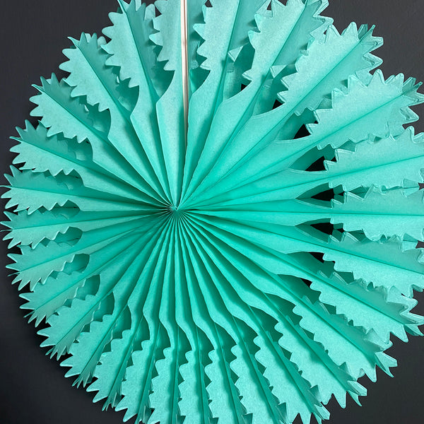 Paper Fan - Turquoise