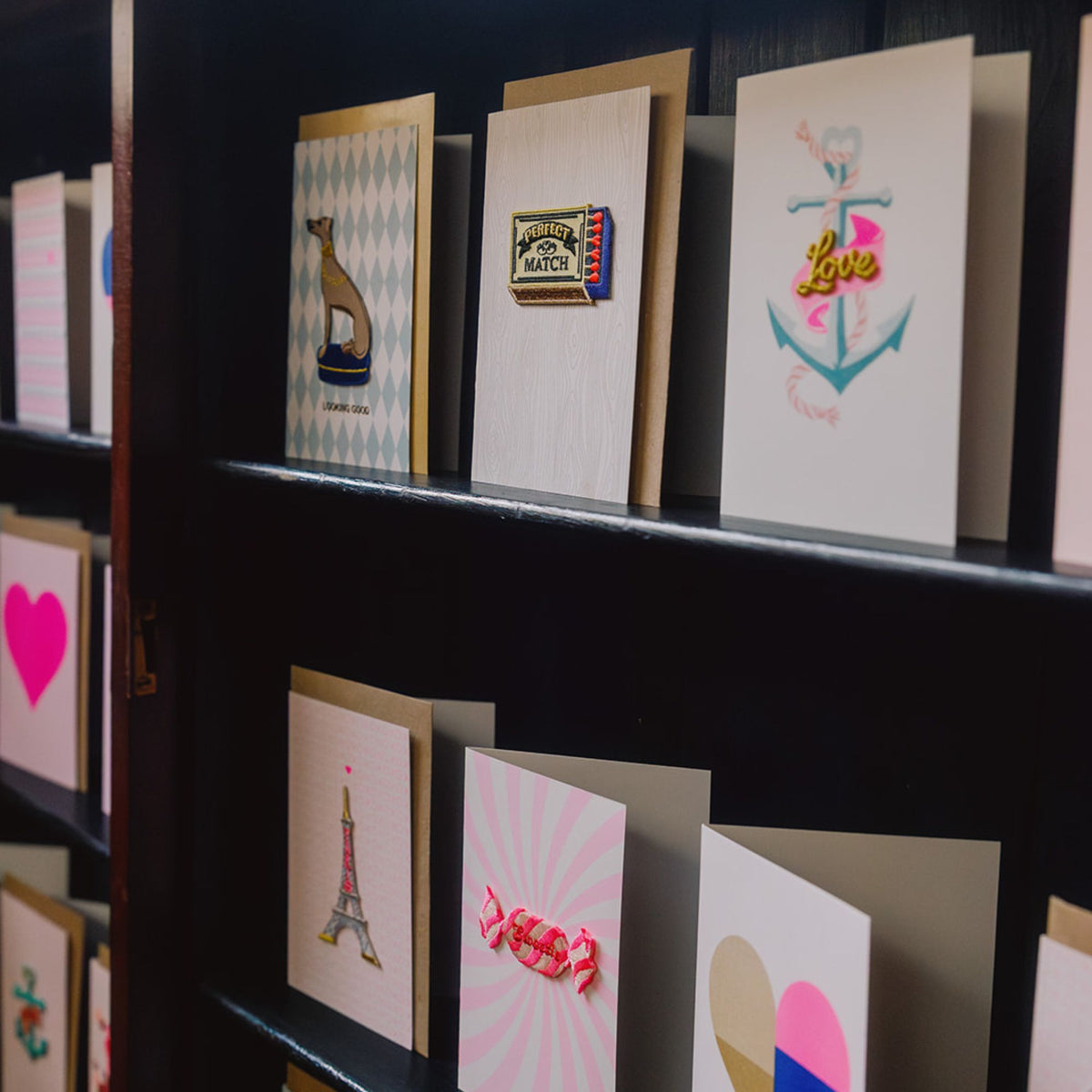 'Love 'Risograph Print Greeting Card