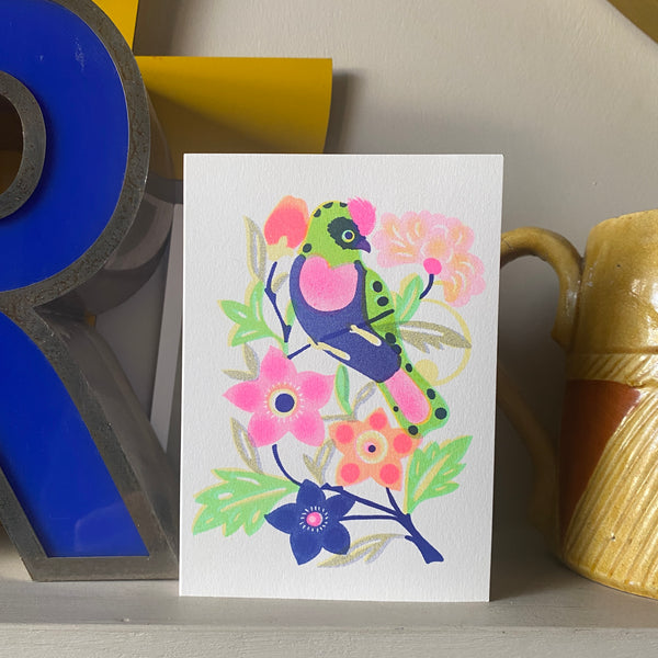 Papercut Card - Cockatoo