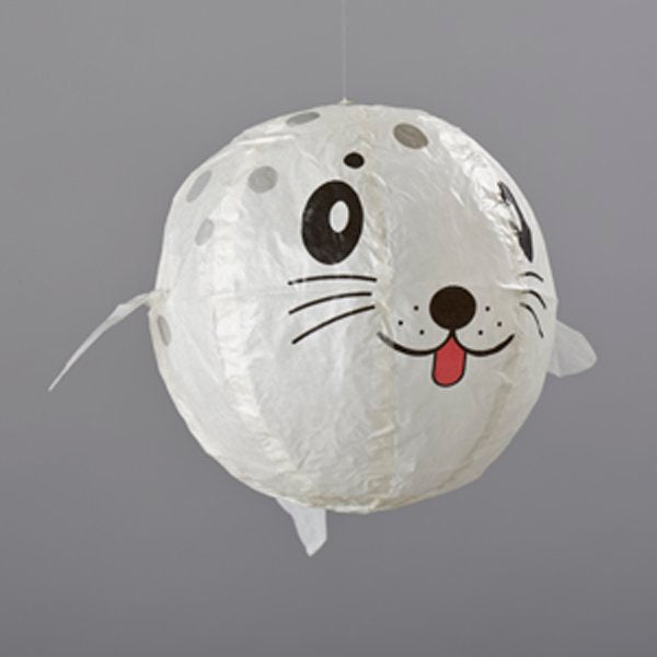 Paper Balloon Card - Seal