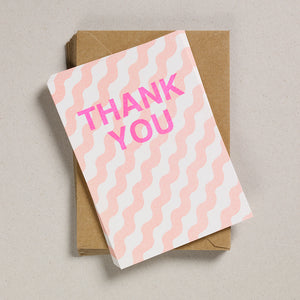 A6 Thank You Cards - Orange Wiggles