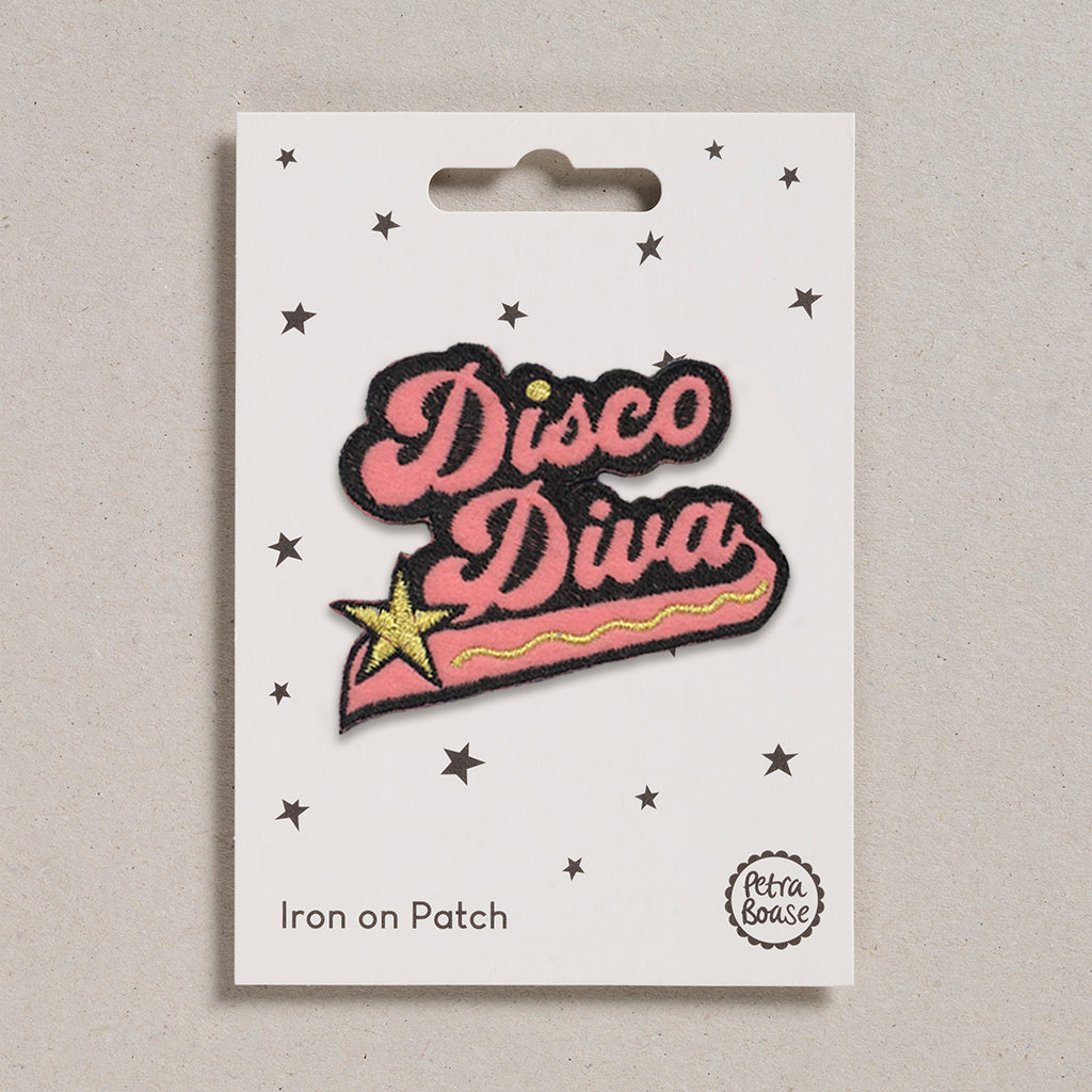 Disco Diva Iron on Patch | Petra Boase 