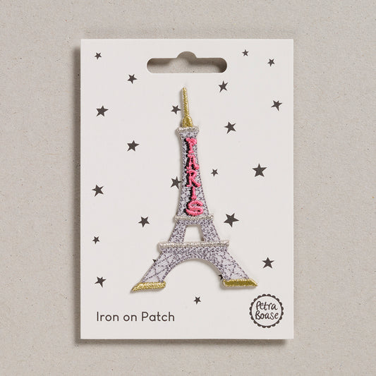 Eiffel tower Paris iron on patch | Petra Boase