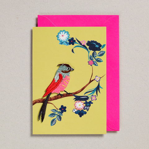 Iron on Patch Card - Bird 1