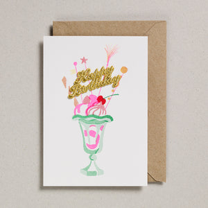 Cake Card - Happy Birthday - Knickerbocker