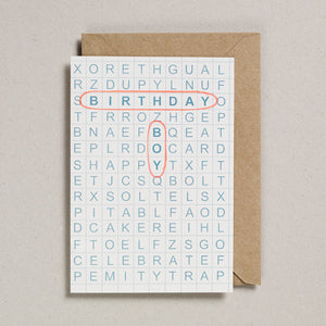 Grid Cards - Birthday Boy