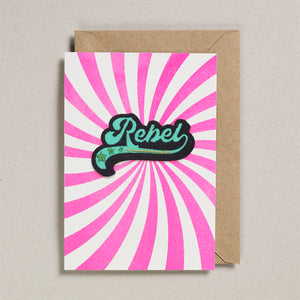 Iron on Patch Card - Rebel