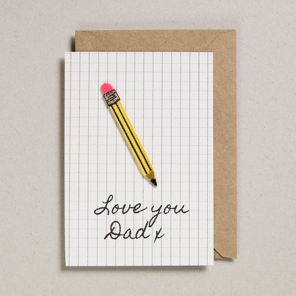 Write On With Cards - Pencil (Dad)