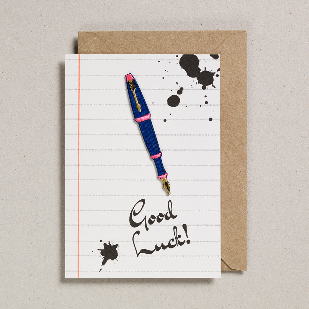 Write On With Cards - Fountain Pen (Good Luck)