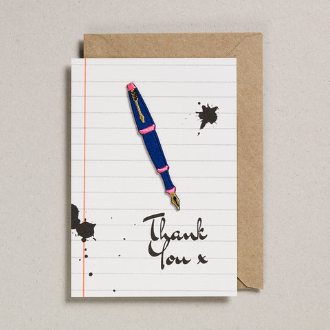 Write On With Cards - Fountain Pen (Thanks)