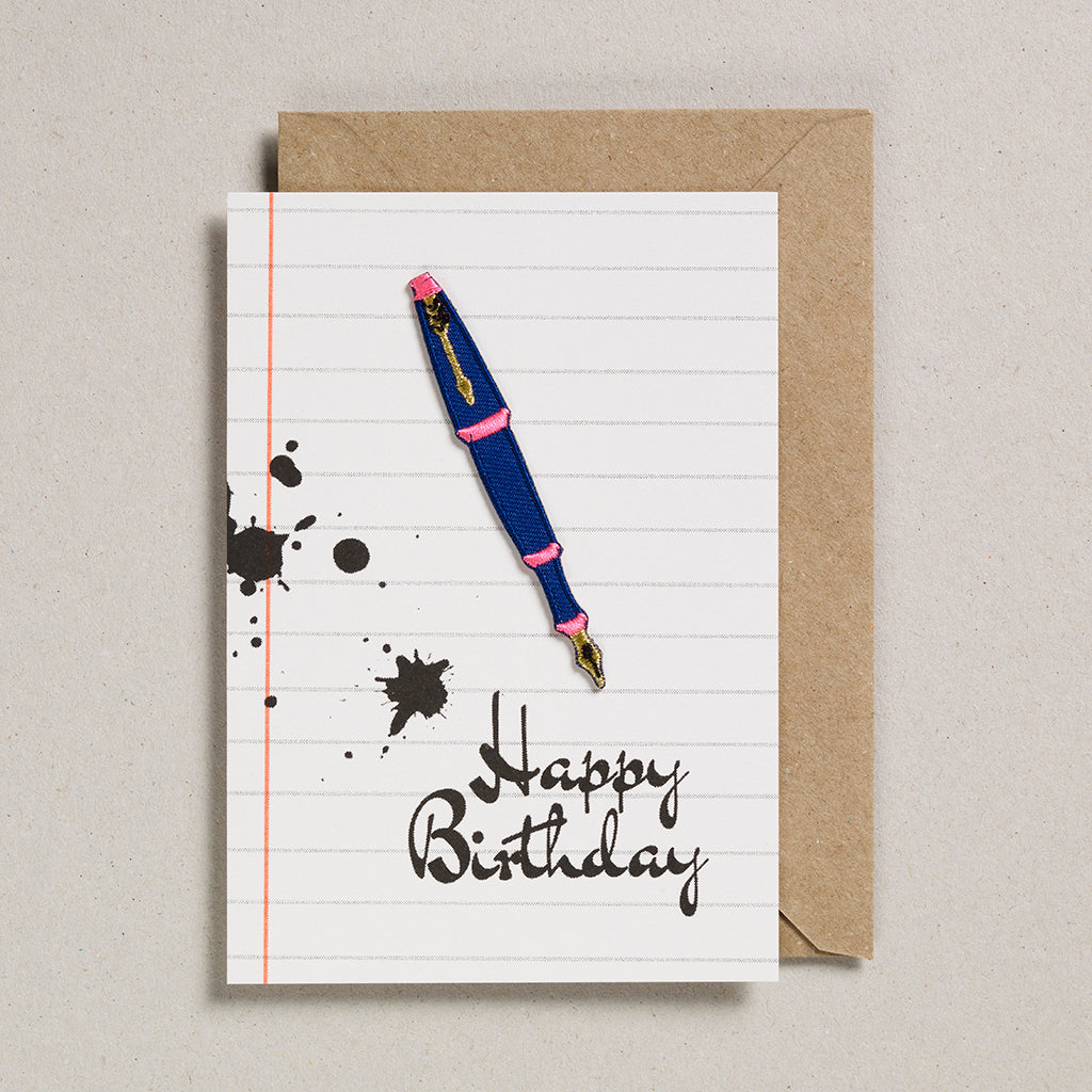Write On With Cards - Fountain Pen (Birthday)