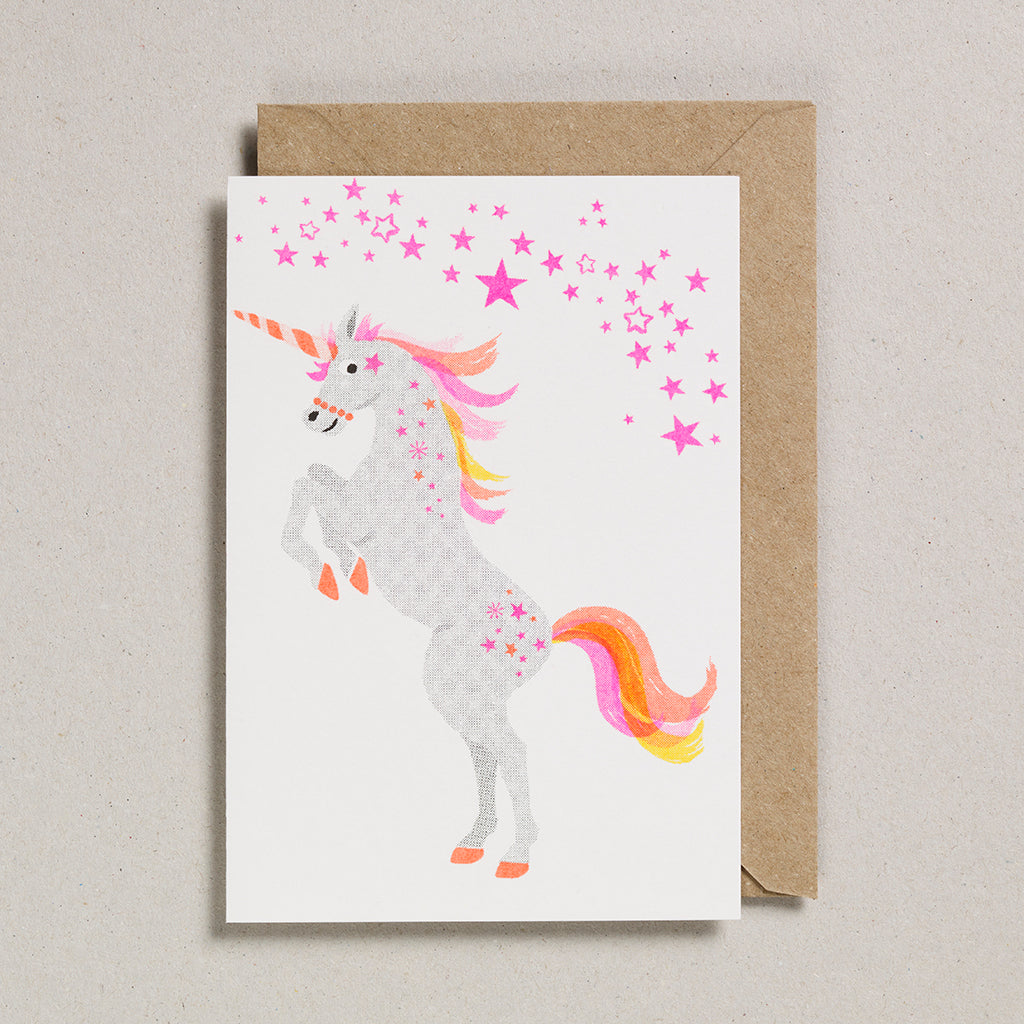 Riso Pets Card - Unicorn