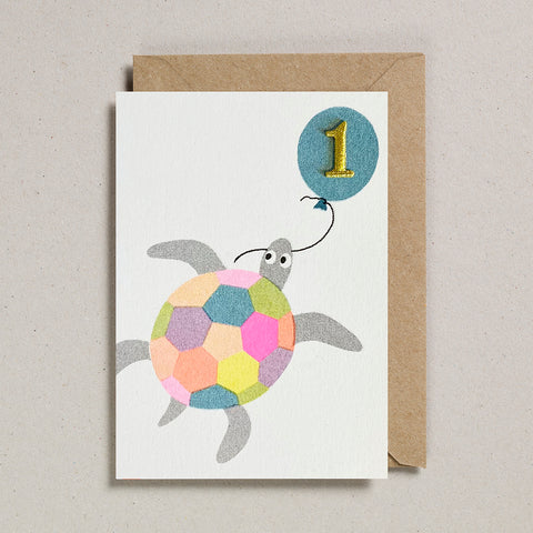 Riso Pets Card - Turtle (Age 1)