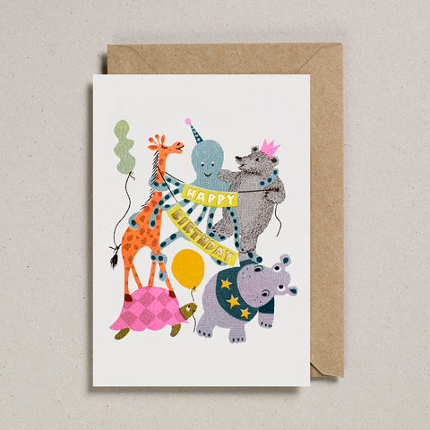 Riso Pets Card - Happy Birthday Pets