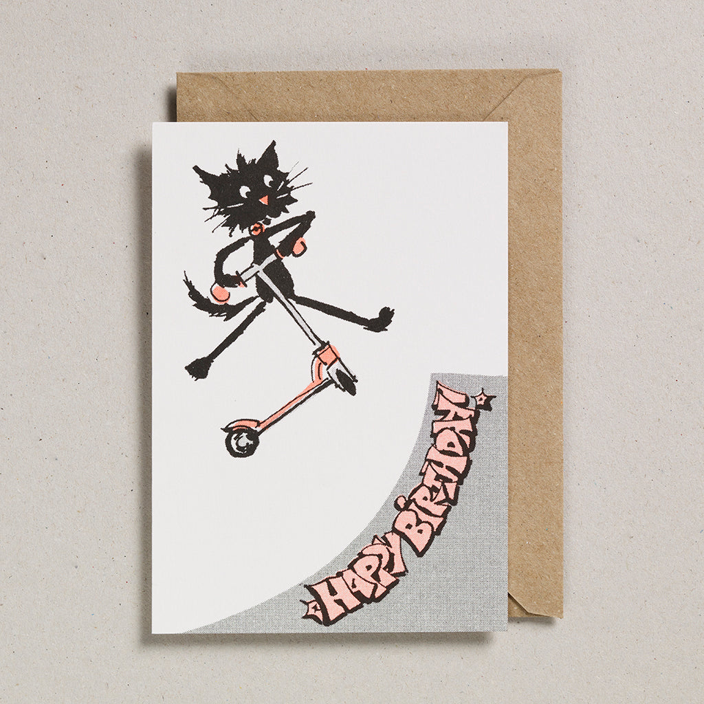 Rascals Cards -  Scooter Cat