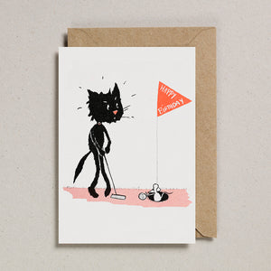 Rascals Cards -  Golf Cat