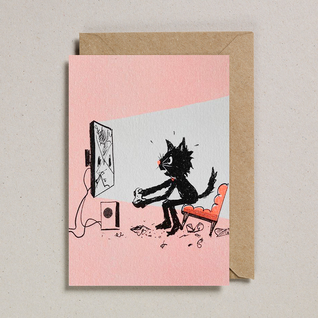 Rascals Cards -  Gamer Cat