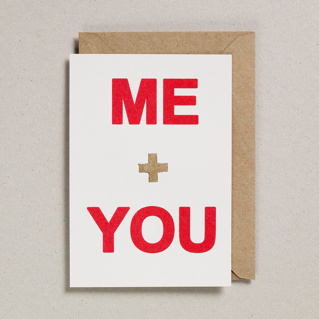 Love & Friendship Card - Me & You