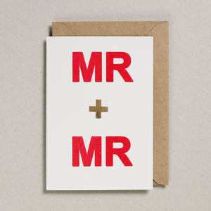 Love & Friendship Card - Mr & Mr