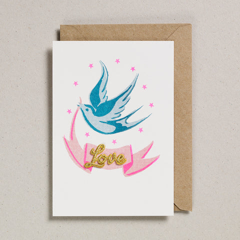 Love & Friendship Cards - Bird & Ribbon
