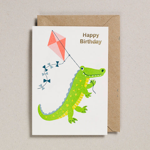 Confetti Pets Cards - Happy Birthday Croc