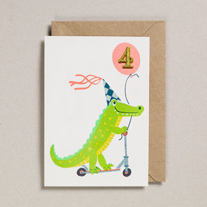 Confetti Pets Cards - Age 4 Croc