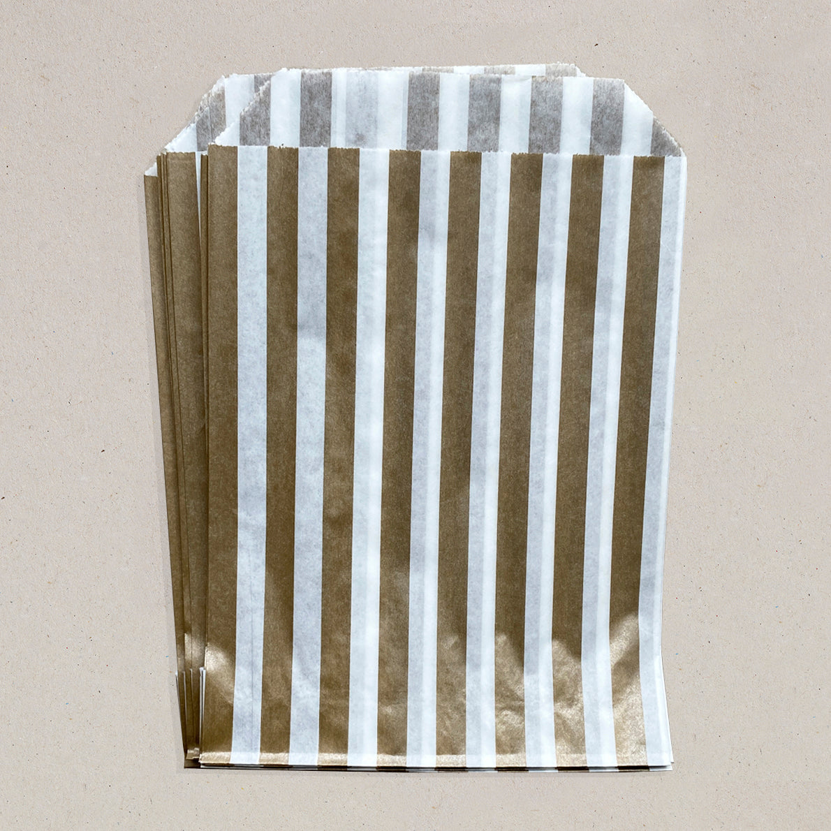 10 x Stripe Paper Bags