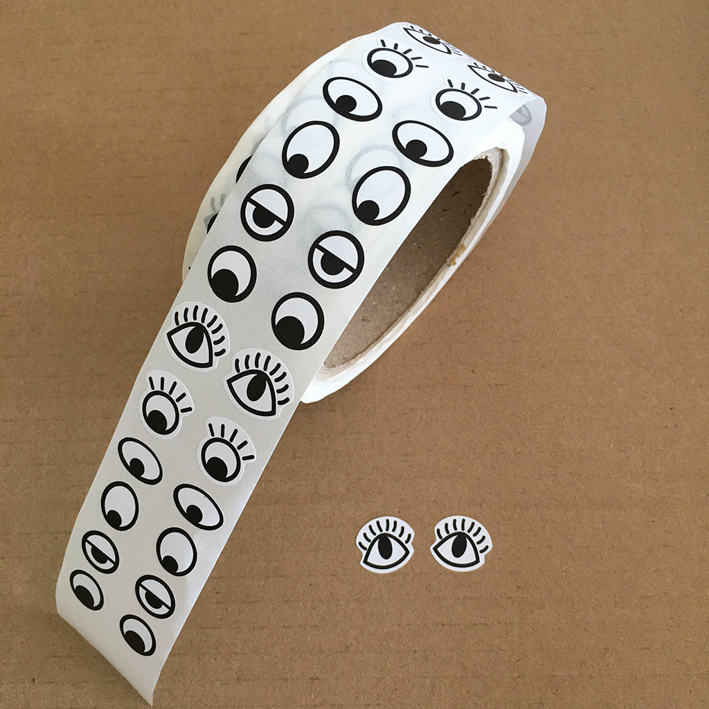 Roll of Eyeball Stickers