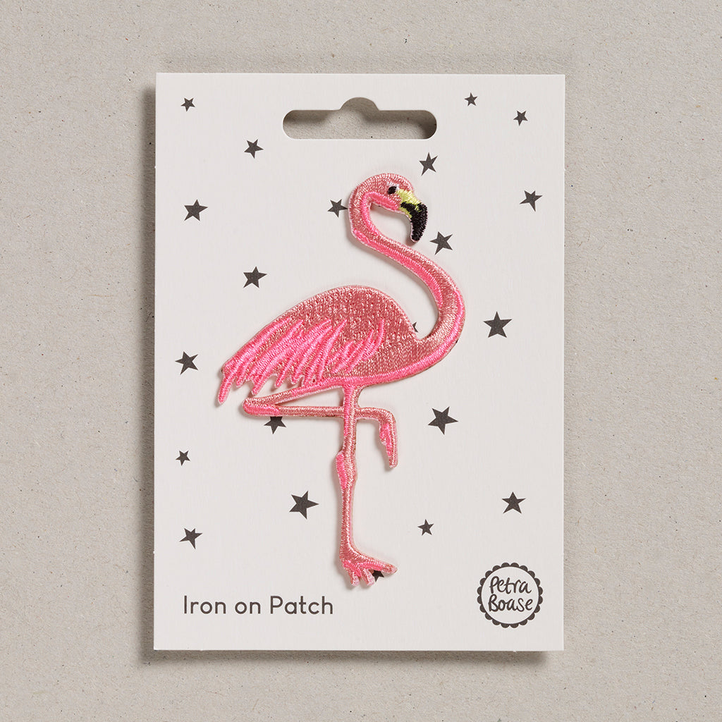 Iron on Patch - Flamingo