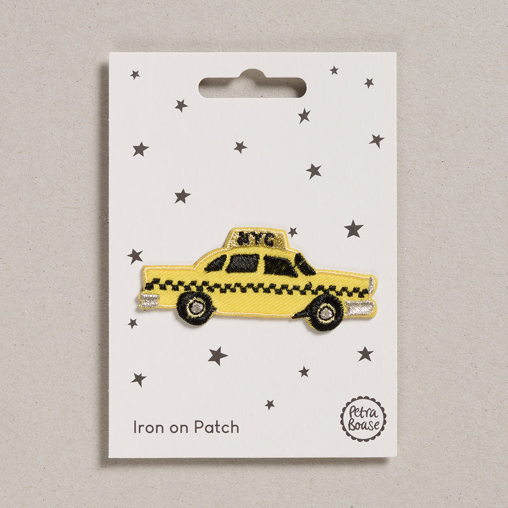 Iron on Patch - NY Taxi