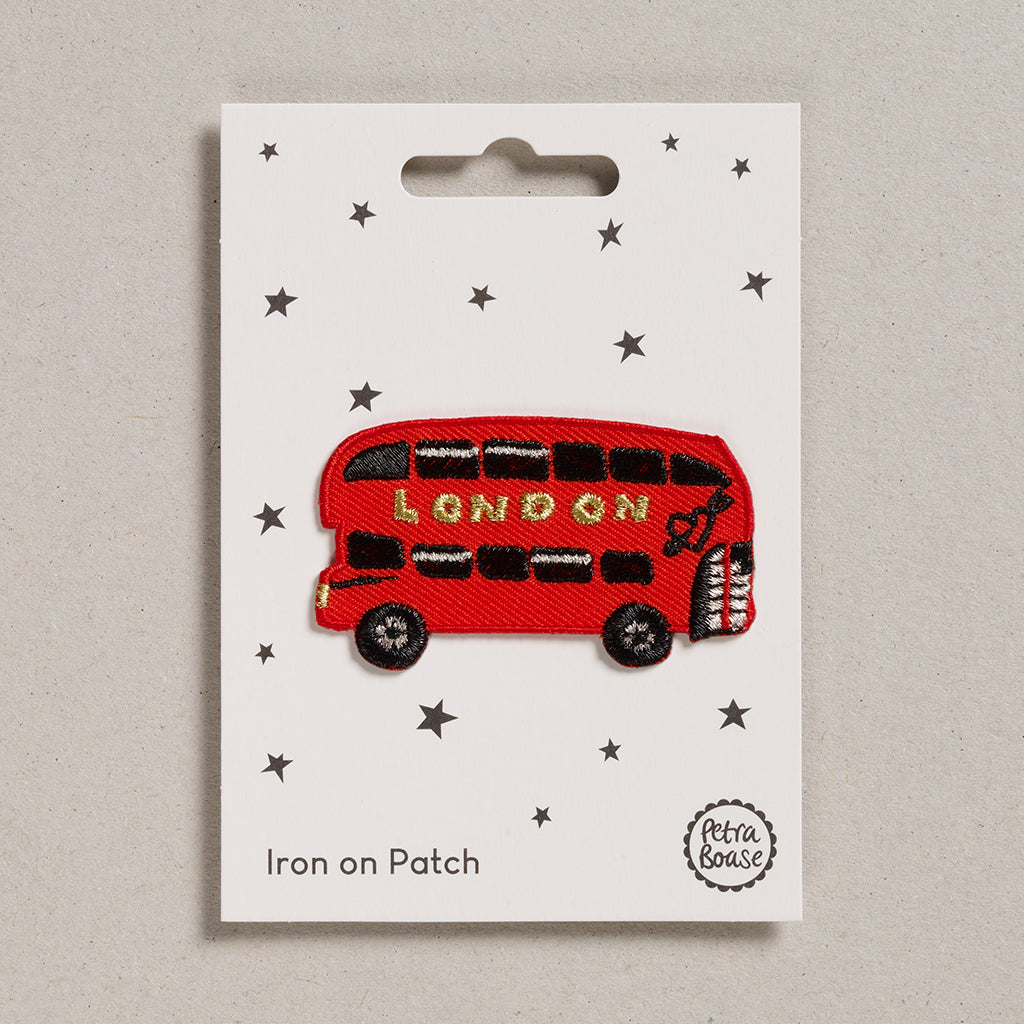 Iron on Patch - London Bus