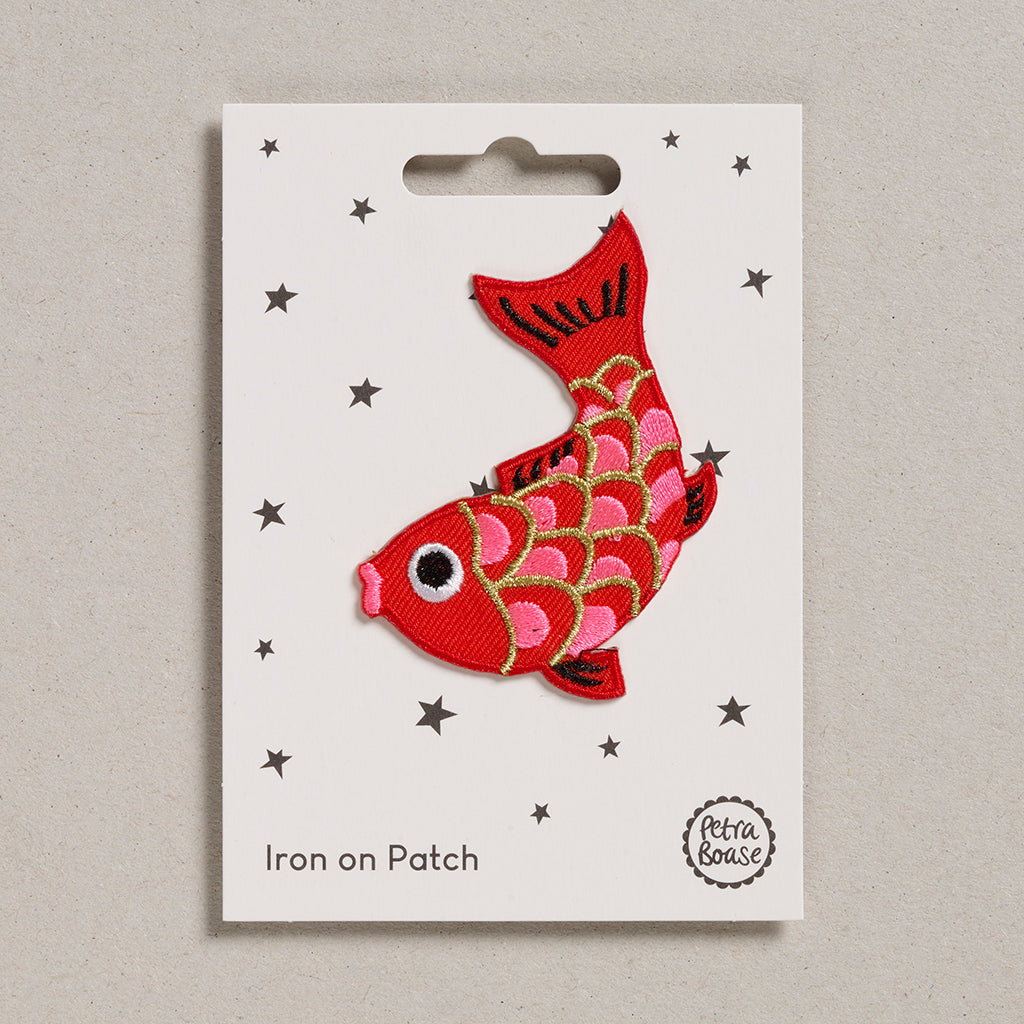 Iron on Patch - Koi Fish