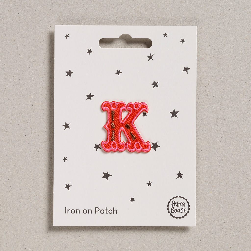 Alphabet Patches - "K"