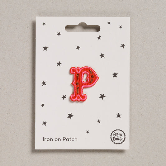 Alphabet Patches - "P"